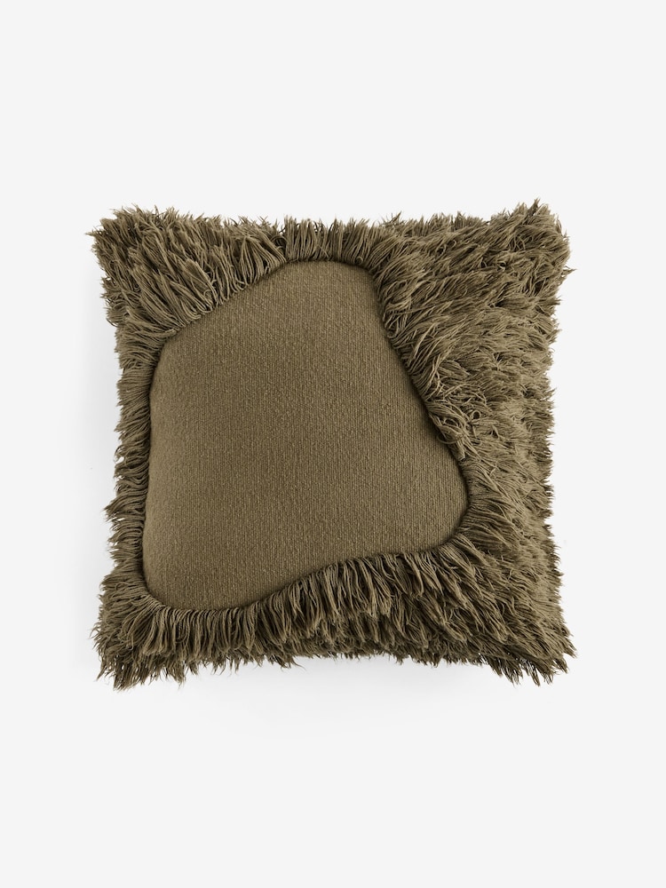 MADE.COM Green Nera Tufted Cushion - Image 1 of 1