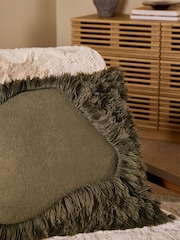 MADE.COM Green Nera Tufted Cushion - Image 2 of 4