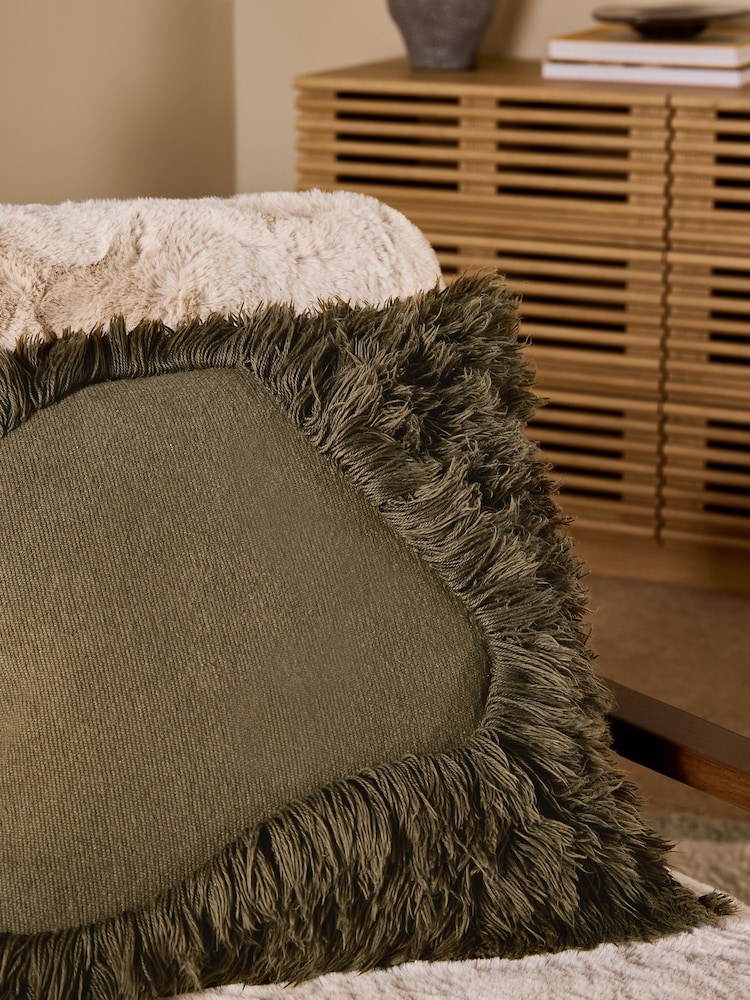 MADE.COM Green Nera Tufted Cushion - Image 2 of 4