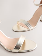 Gold Standard/Wide Fit Forever Comfort® Block Heel Sandals - Image 10 of 10