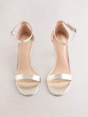 Gold Standard/Wide Fit Forever Comfort® Block Heel Sandals - Image 7 of 10