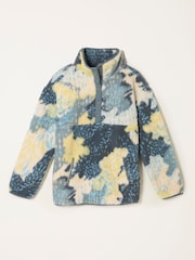 FatFace Zoe Blue Mark Make Half Neck Fleece - Image 5 of 5