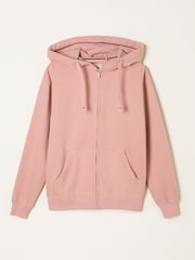 Rosa rosa - FATFACE Moletom com e zíper Hoodie - Imagem 1 de 1