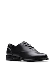 Clarks Black Leather Hana Walk Shoes - Image 3 of 6