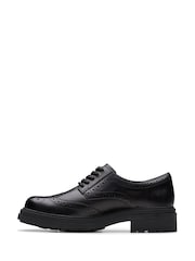 Clarks Black Standard Fit (F) Leather Orinoco3 Derby Shoes - Image 2 of 6
