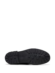 Clarks Black Standard Fit (F) Leather Orinoco3 Derby Shoes - Image 6 of 6