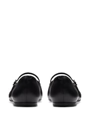 Clarks Black Leather Livia Sky Shoes - Image 6 of 6