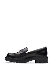 Clarks Black Wide Fit (G) Leather Orinoco3 Edge Shoes - Image 2 of 6