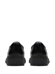 Clarks Black Wide Fit (G) Leather Orinoco3 Edge Shoes - Image 5 of 6
