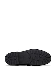 Clarks Black Wide Fit (G) Leather Orinoco3 Edge Shoes - Image 6 of 6