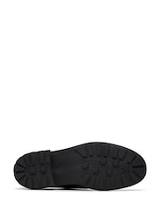 Clarks Black Patent Wide Fit (G) Leather Orinoco3 Derby Shoes - Image 3 of 6