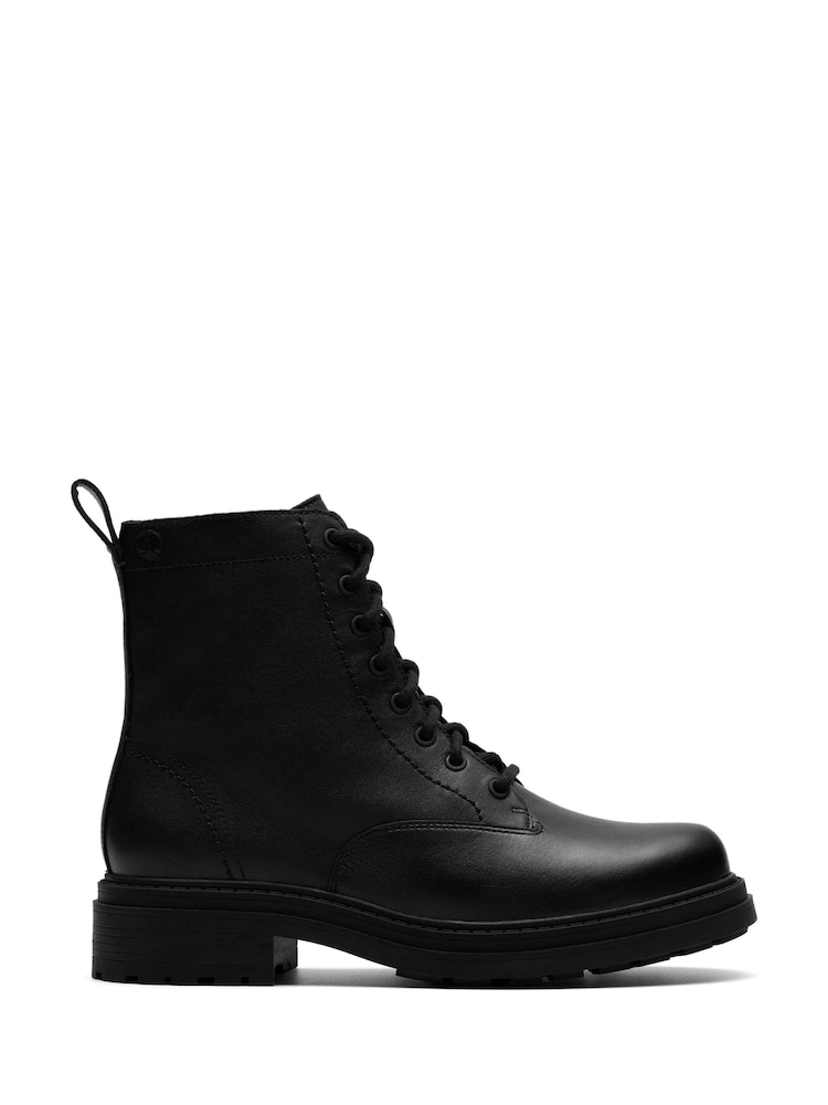 Clarks Black Standard Fit (D) Leather Orinoco3 Style Boots - Image 1 of 6 Clarks Black Standard Fit (D) Leather Orinoco3 Style Boots - Image 1 of 6