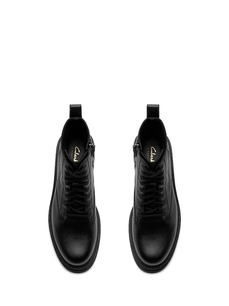 Clarks Black Standard Fit (D) Leather Orinoco3 Style Boots - Image 6 of 6 Clarks Black Standard Fit (D) Leather Orinoco3 Style Boots - Image 6 of 6