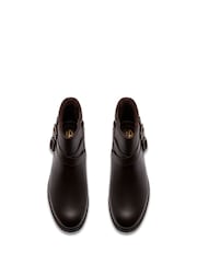 Clarks Brown Standard Fit (D) Leather Havisham Bay Boots - Image 5 of 6