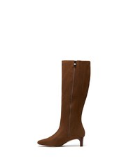Clarks Brown Walnut Suede Edina Tall Boots - Image 2 of 6