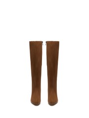 Clarks Brown Walnut Suede Edina Tall Boots - Image 3 of 6