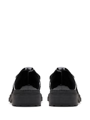 Clarks Black Patent Wide Fit (G) Orinoco3 Edge Shoes - Image 5 of 6