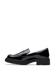 Clarks Black Patent Standard Fit (F) Orinoco3 Edge Shoes - Image 2 of 6