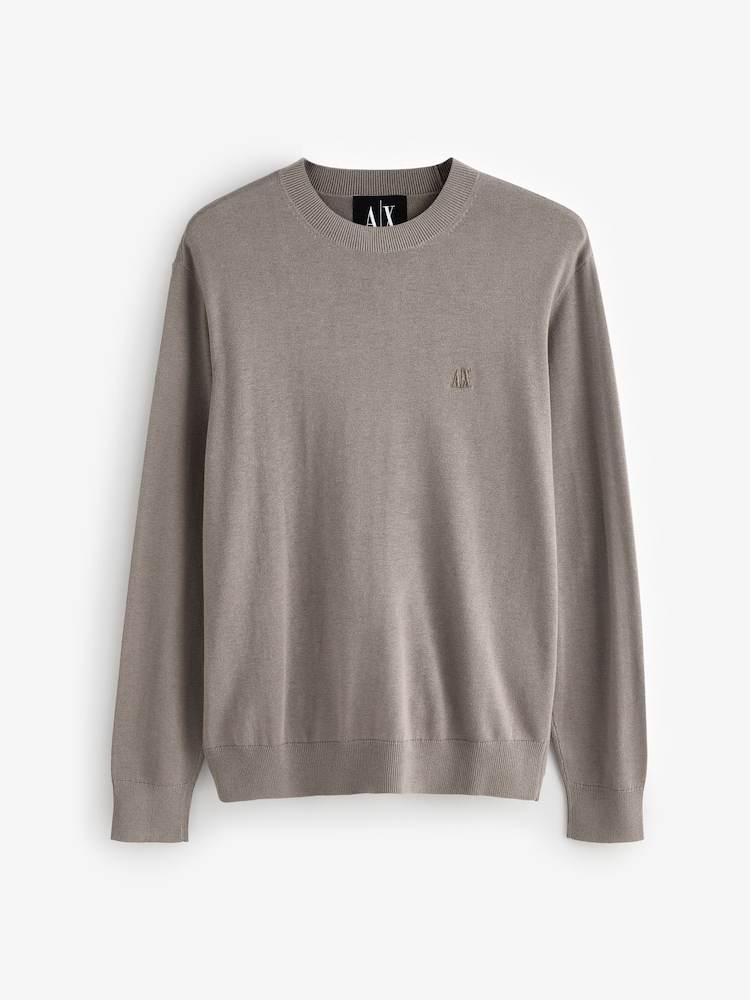 Armani Exchange Regular Fit Logo Jumper - Image 1 of 1