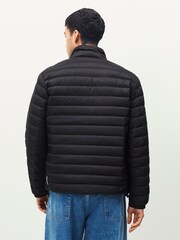 Armani Exchange Logo Padded Black Jacket - Image 2 of 5