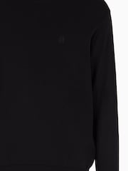 Negro - Armani Exchange Regular Fit Logo Jumper - Imagen 12 de 12