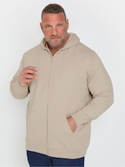 BadRhino Big & Tall Natural Diamond Zip Through Jacket - Image 1 of 5