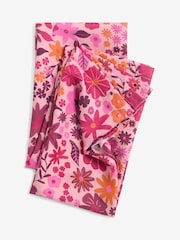 Duschvorhang mit Blumenprint, mehrfarbig - Bild 1 von 1
