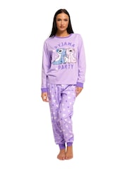 Character Purple Disney Lilo & Stitch Pyjamas - Image 3 of 8