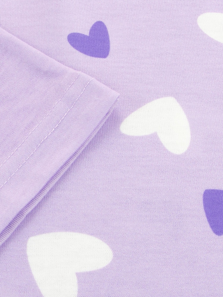 Character Purple Disney Lilo & Stitch Pyjamas - Image 8 of 8