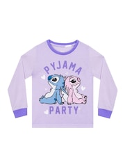 Character Purple Disney Lilo & Stitch Pyjamas - Image 2 of 9