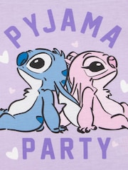 Character Purple Disney Lilo & Stitch Pyjamas - Image 5 of 9
