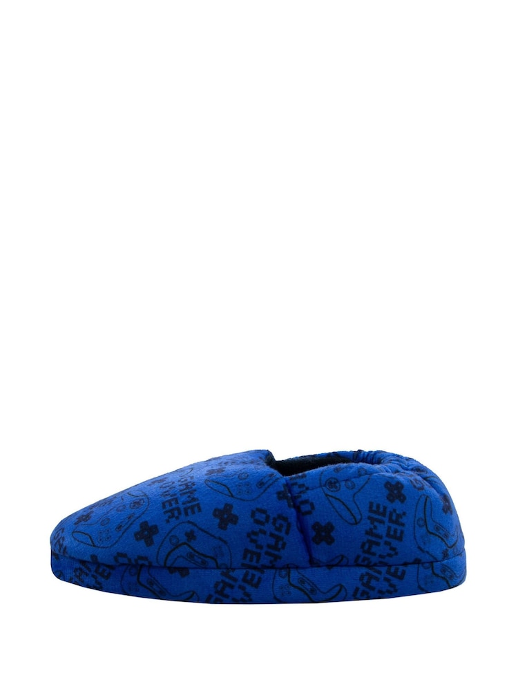 Harry Bear Blue Gaming Slippers - Image 1 of 5