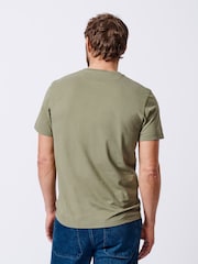 Green - Aubin 100% Cotton T-Shirt - Image 2 of 6