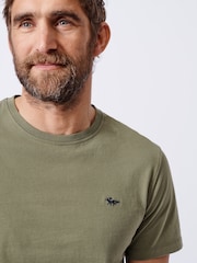 Green - Aubin 100% Cotton T-Shirt - Image 4 of 6