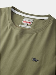 Green - Aubin 100% Cotton T-Shirt - Image 6 of 6