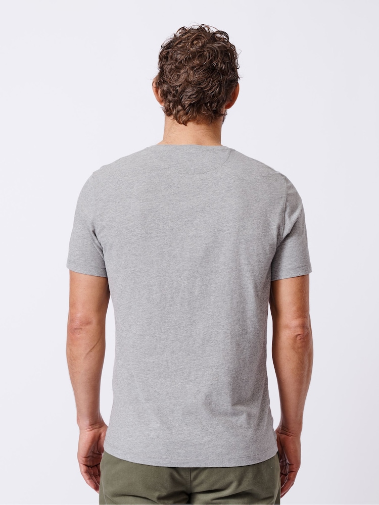 Aubin 100% Cotton White T-Shirt - Image 2 of 6