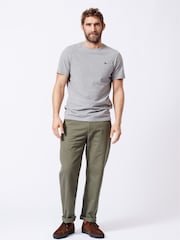 Aubin 100% Cotton White T-Shirt - Image 3 of 6