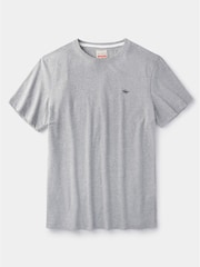 Aubin 100% Cotton White T-Shirt - Image 5 of 6