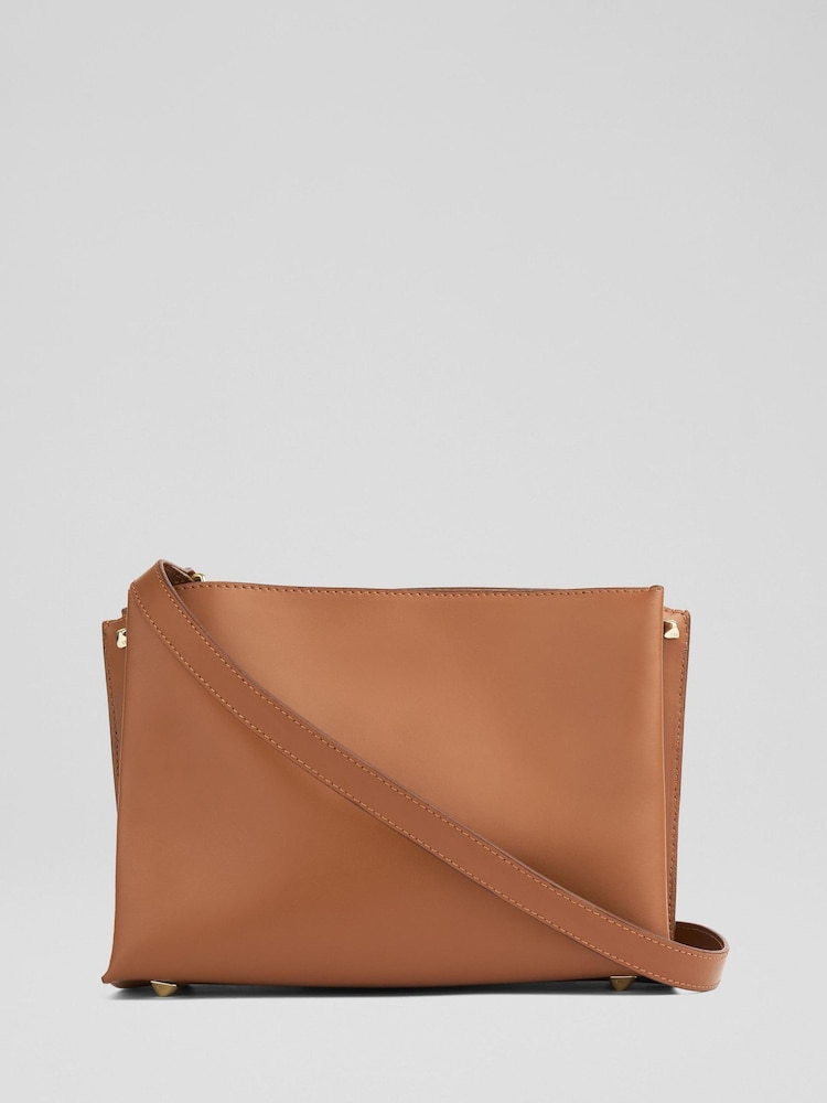 LK Bennett Evie Smooth Leather Structured Cross-Body - Bild 2 von 3