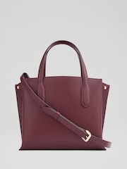 LK Bennett Lola Smooth Leather Structured Tote - Imagen 1 de 3