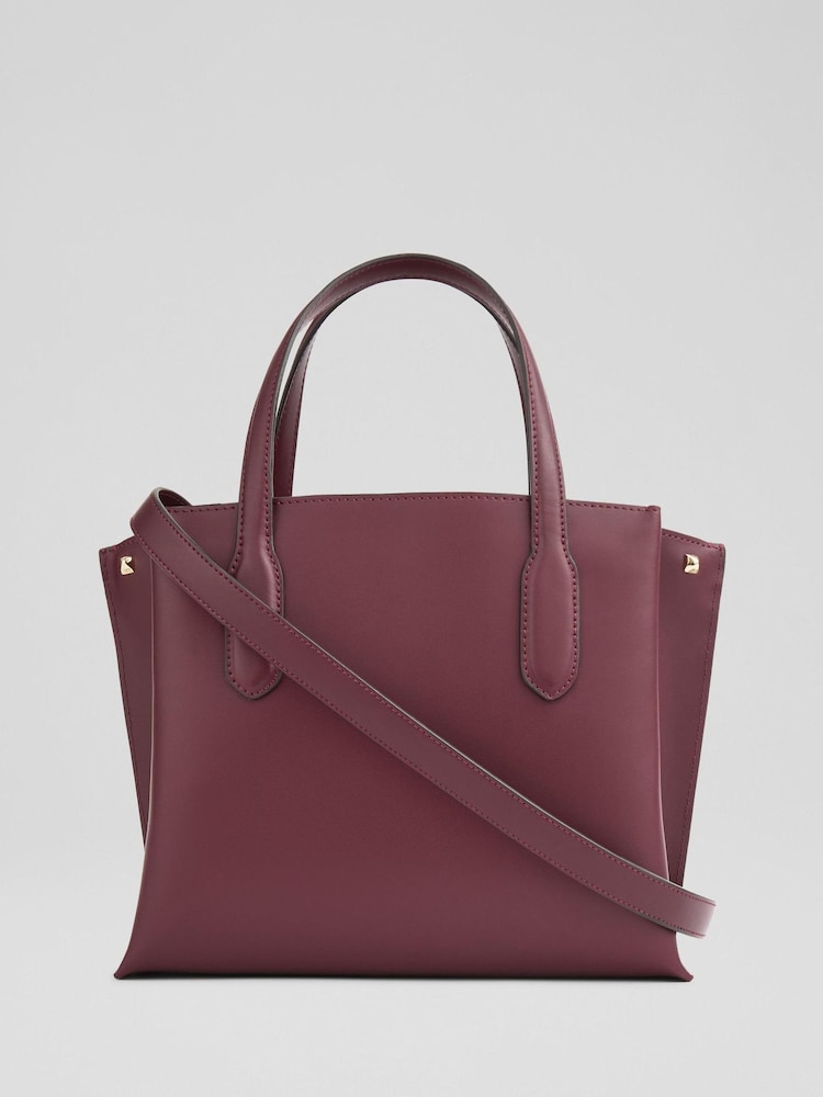 LK Bennett Lola Smooth Leather Structured Tote - Imagen 2 de 3