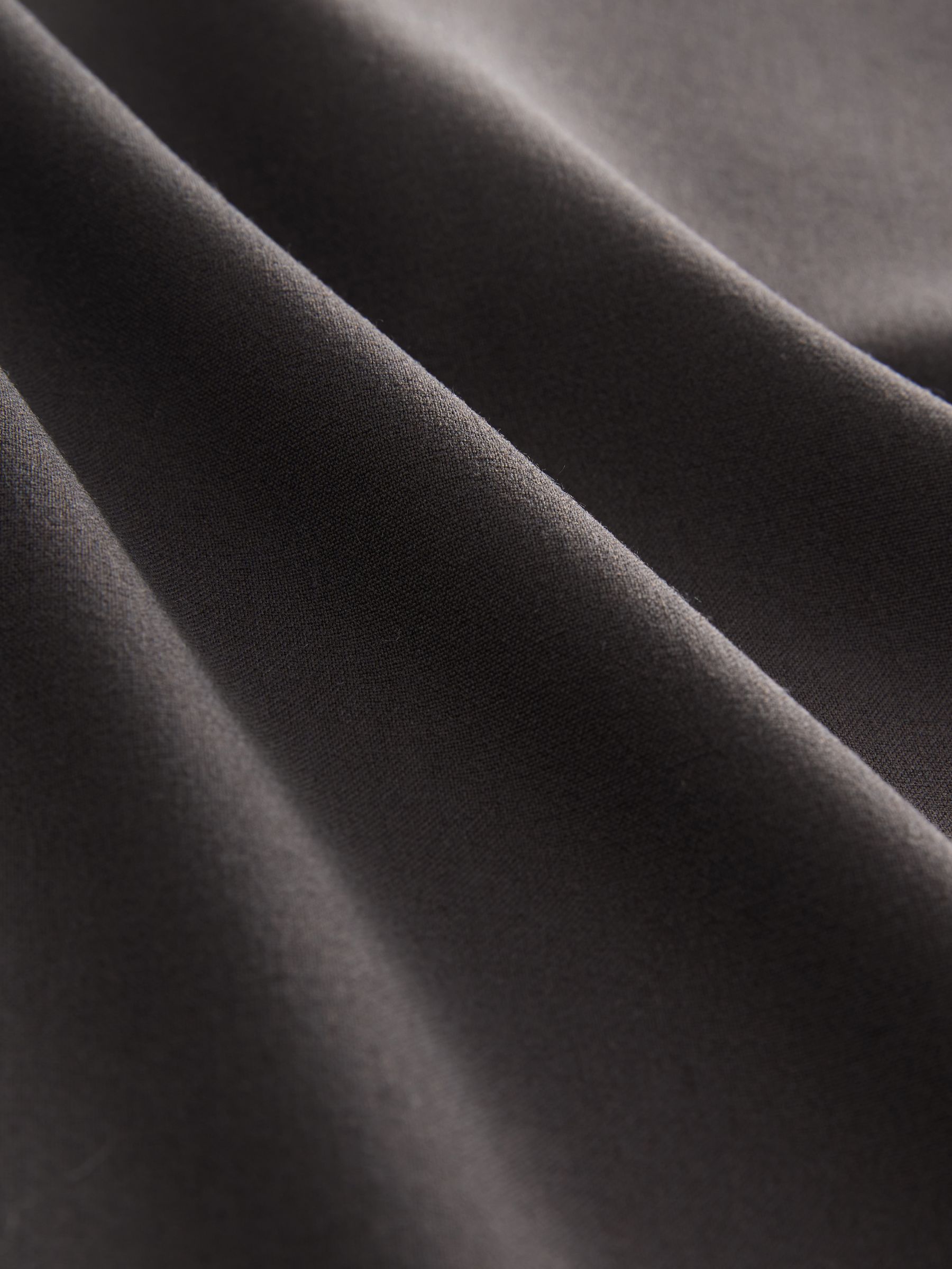 Buy Chocolate Brown Drawstring Waist Tie Front Wide Leg Trousers from ...