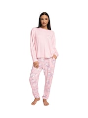 Character Pink Disney The Aristocats Long Sleeve Pyjamas Set - Image 2 of 11