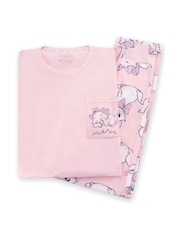 Character Pink Disney The Aristocats Long Sleeve Pyjamas Set - Image 7 of 11