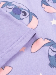 Character Purple Disney Lilo And Stitch Long Sleeve Pyjamas Set - Image 4 of 10