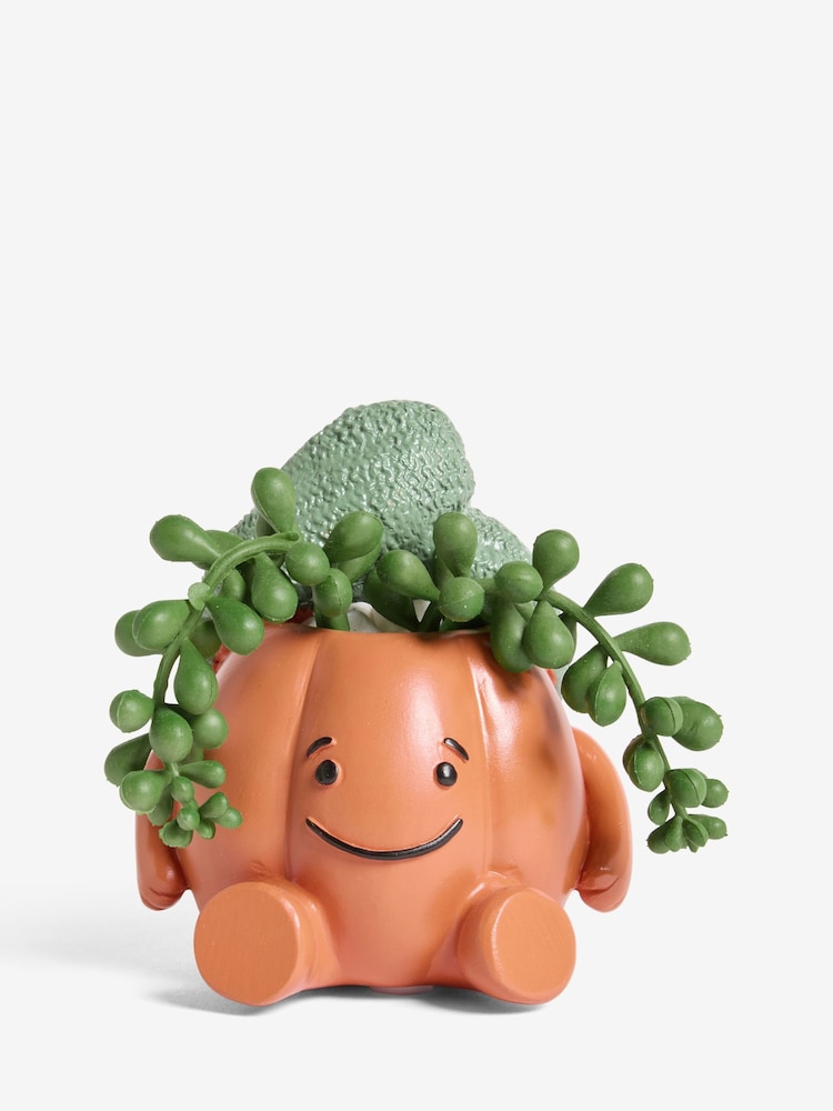 Hair Wrap Artificial Plant Pumpkin Spa Ornament - Image 1 of 2