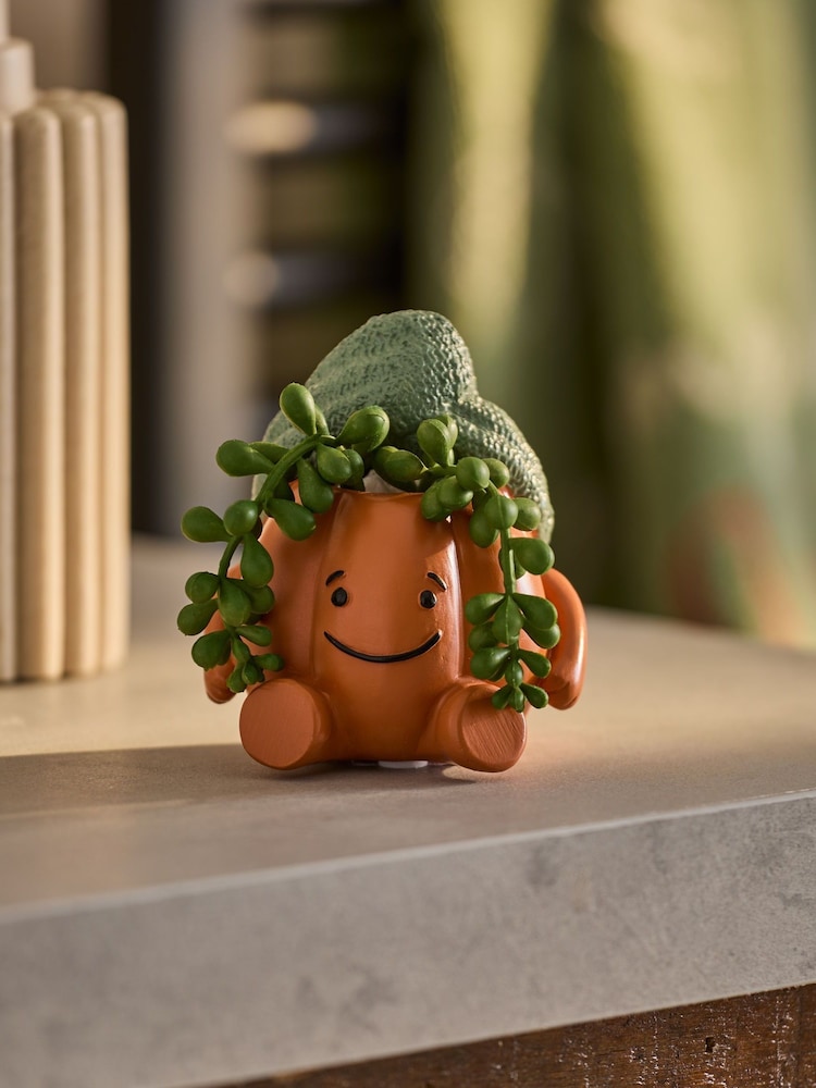 Artificial Plant Pumpkin Spa Ornament - Imagen 1 de 4 Artificial Plant Pumpkin Spa Ornament - Imagen 1 de 4
