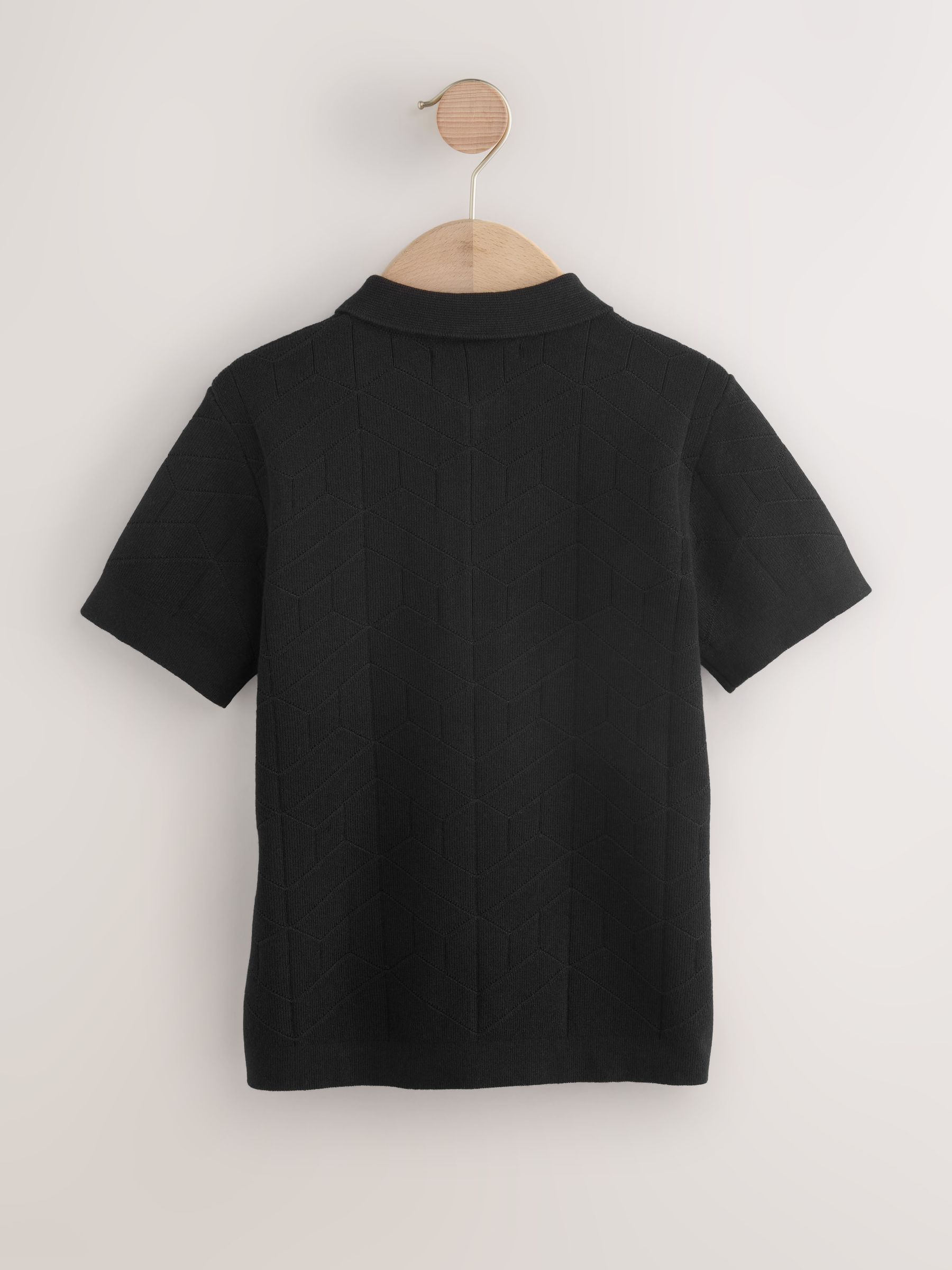 トップス TECH KNIT POLO S/S 2026SS3rd ink black TECH KNIT POLO S/S – DAIWA PIER39