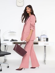 Friends Like These Pink Boyfriend Premium Tailored Blazer - Image 2 of 4
