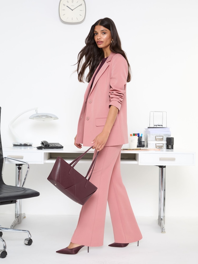 Friends Like These Pink Boyfriend Premium Tailored Blazer - Image 2 of 4